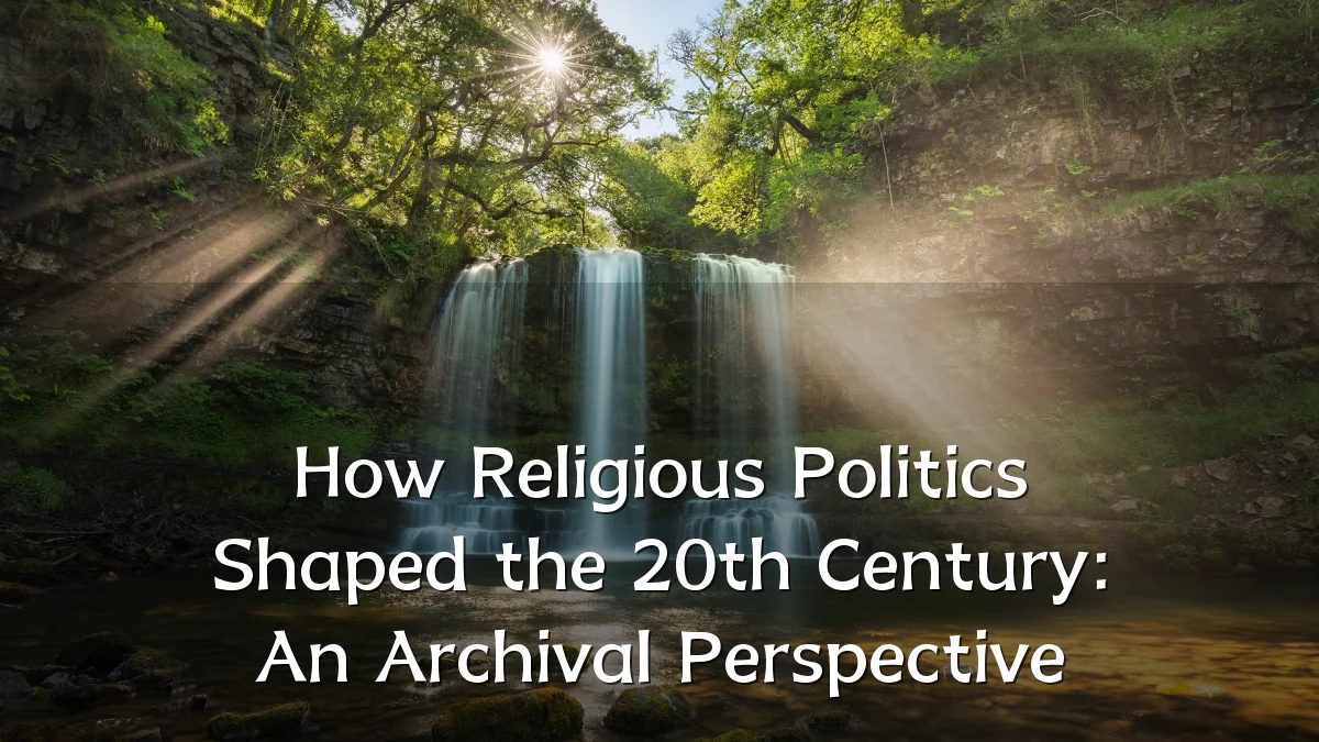How Religious Politics Shaped the 20th Century: An Archival Perspective