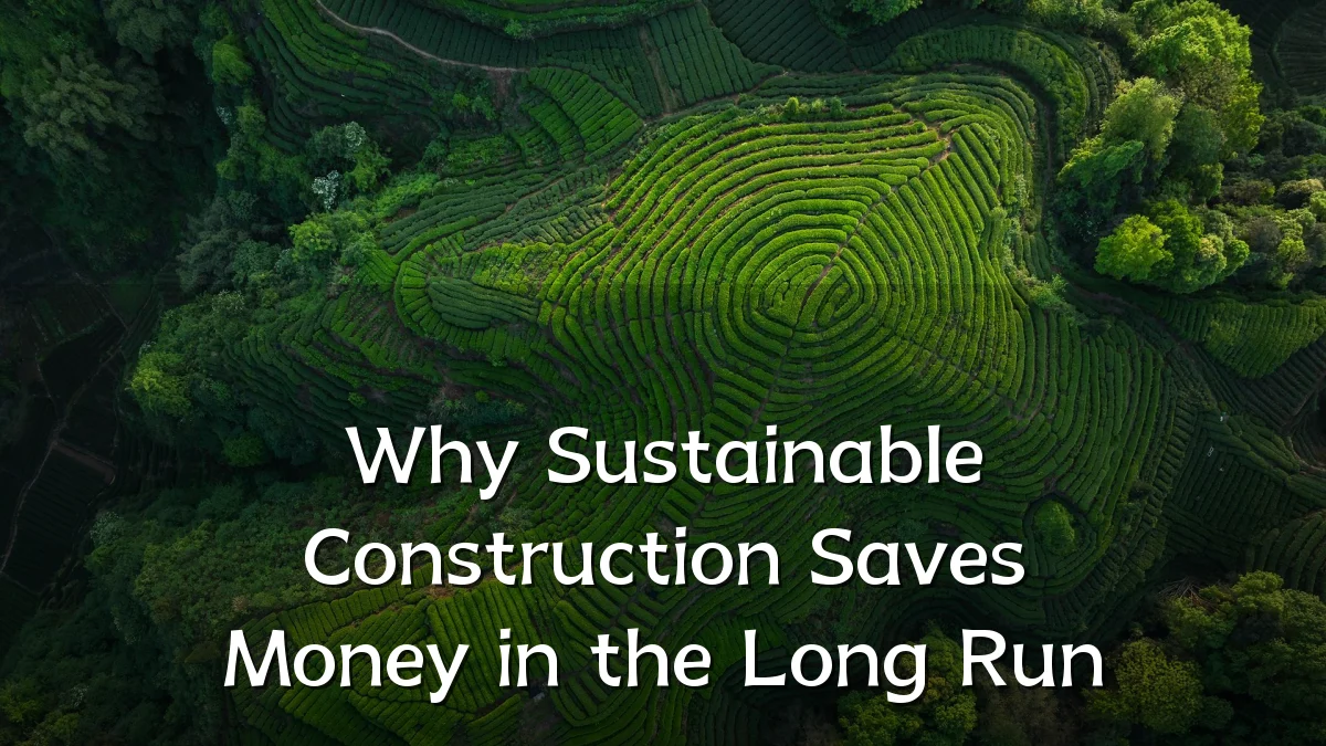 Why Sustainable Construction Saves Money in the Long Run