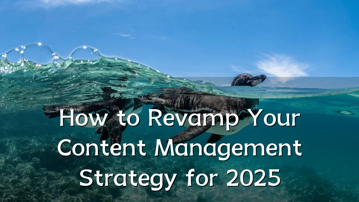 How to Revamp Your Content Management Strategy for 2025