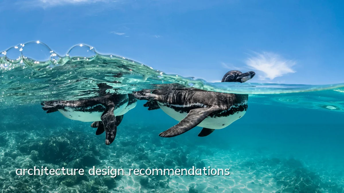 architecture design recommendations