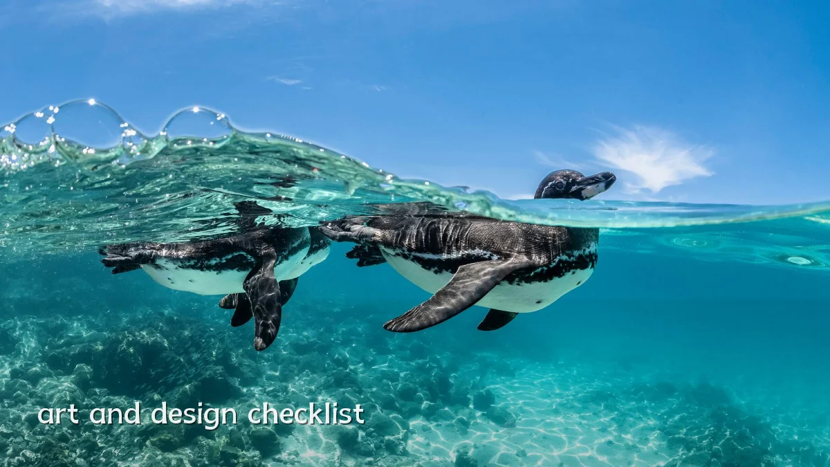 art and design checklist