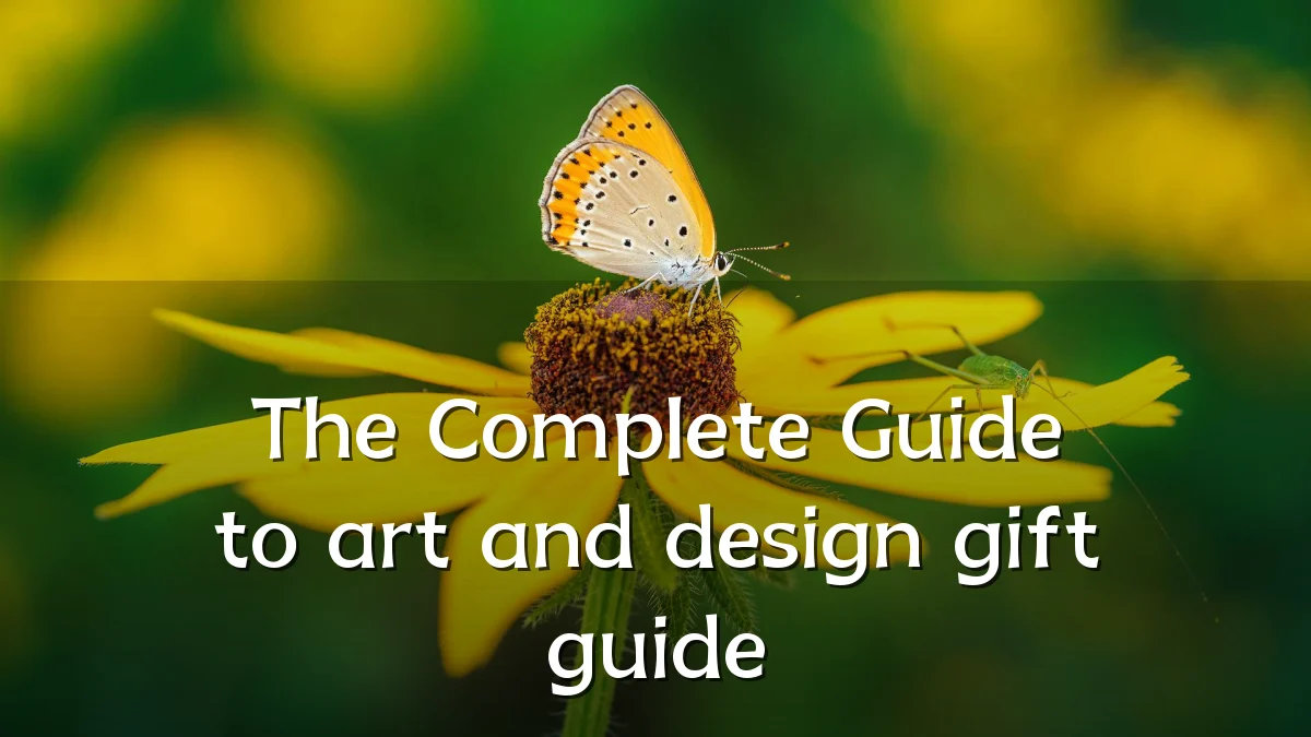 The Complete Guide to art and design gift guide