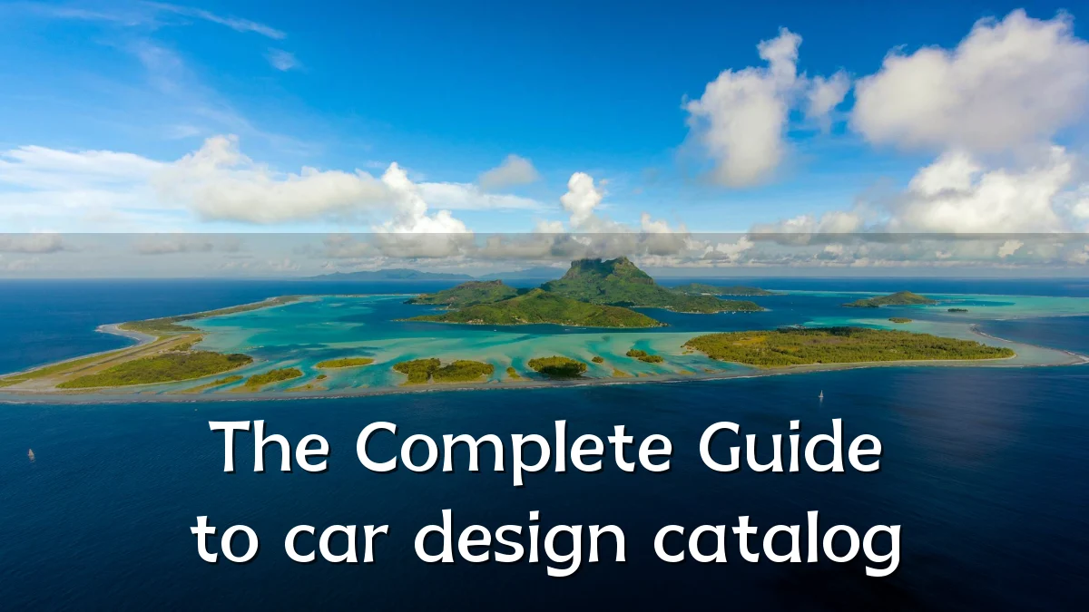 The Complete Guide to car design catalog