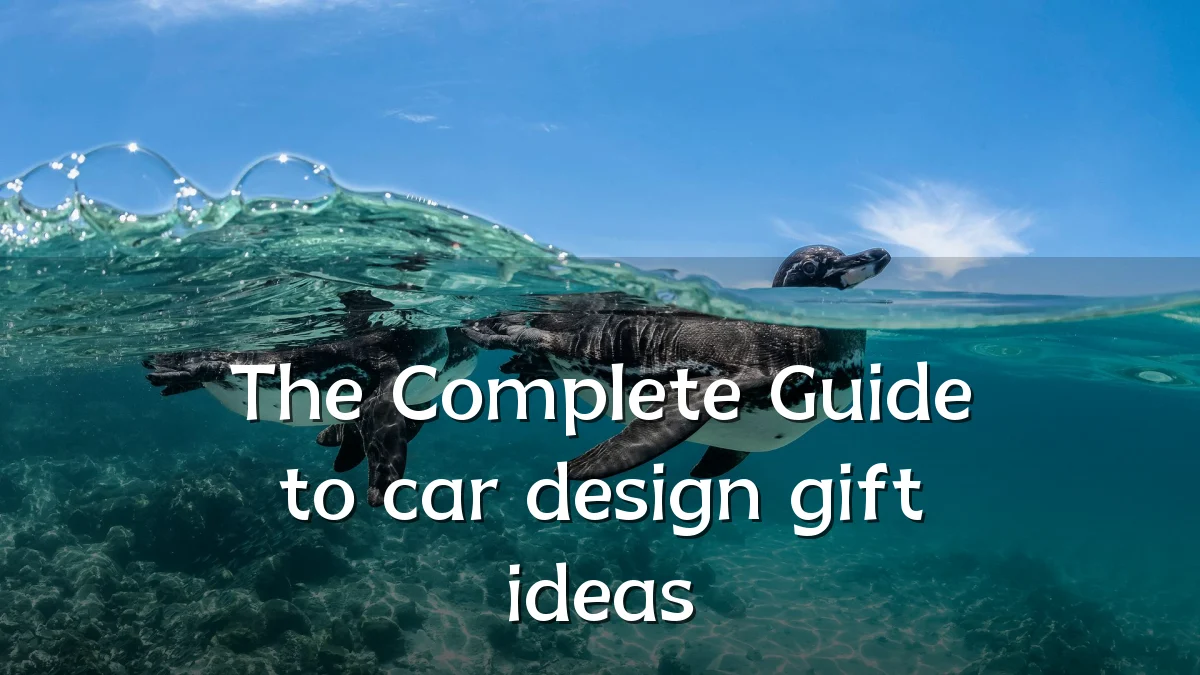 The Complete Guide to car design gift ideas