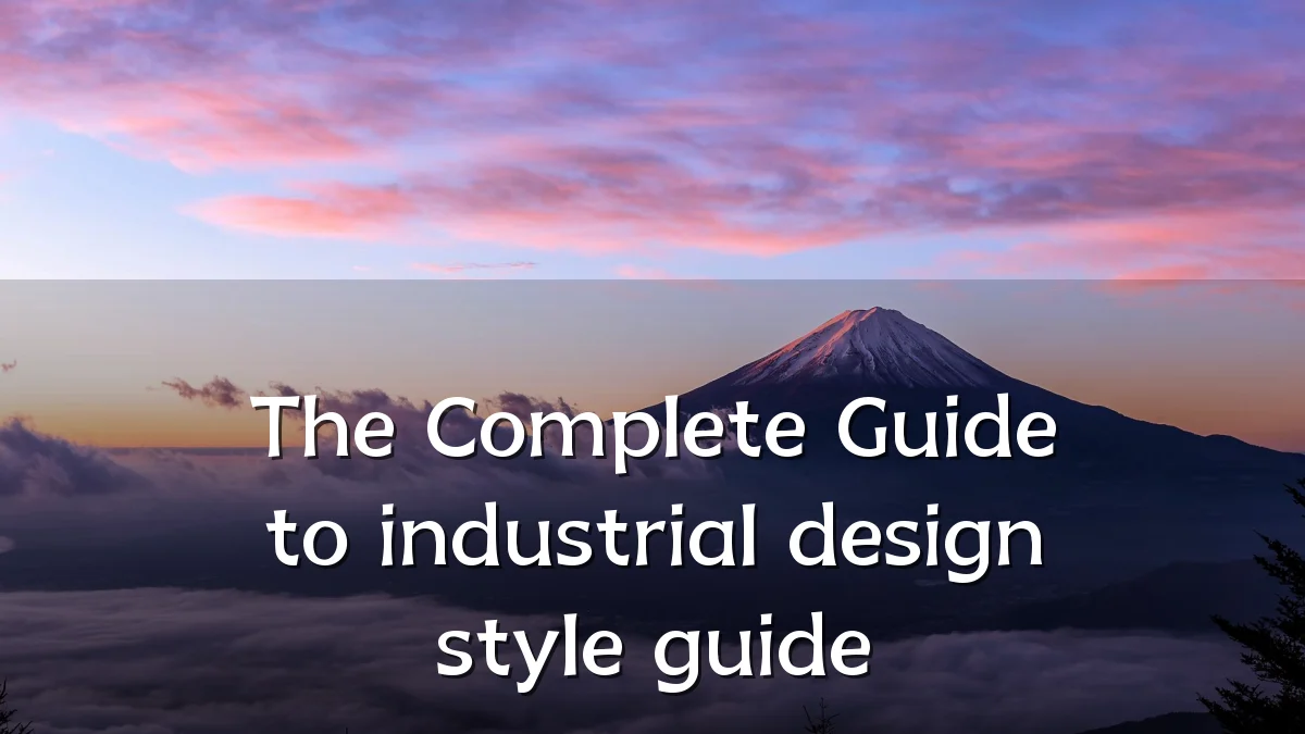 The Complete Guide to industrial design style guide