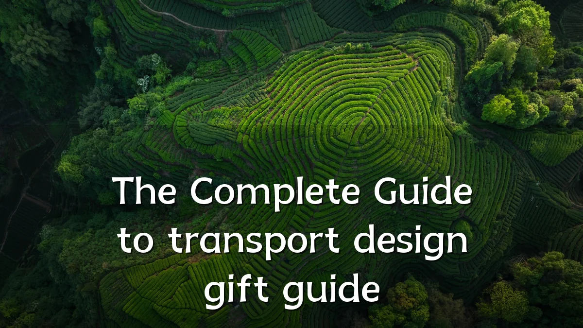 The Complete Guide to transport design gift guide