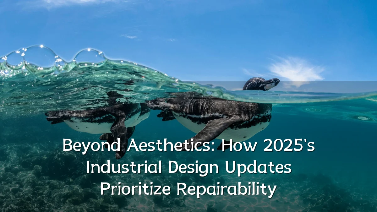 Beyond Aesthetics: How 2025's Industrial Design Updates Prioritize Repairability