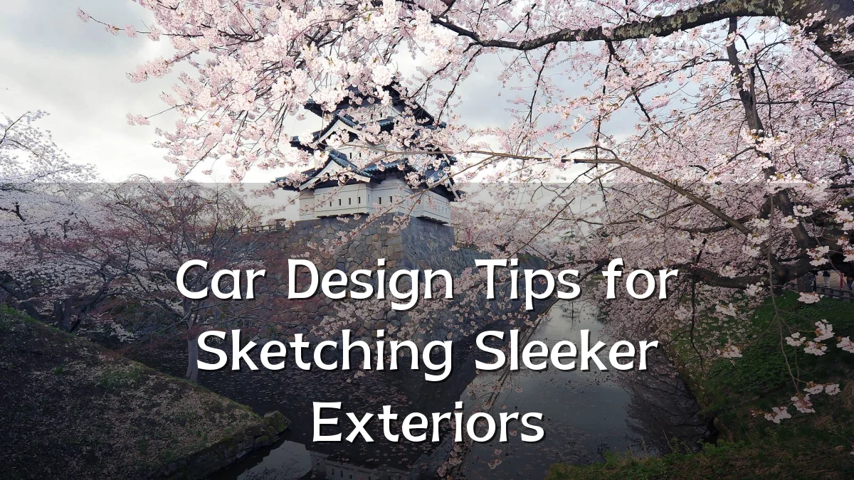 Car Design Tips for Sketching Sleeker Exteriors