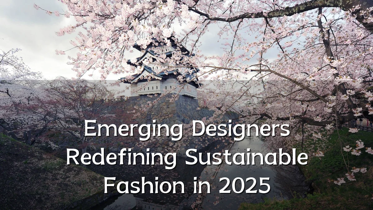 Emerging Designers Redefining Sustainable Fashion in 2025