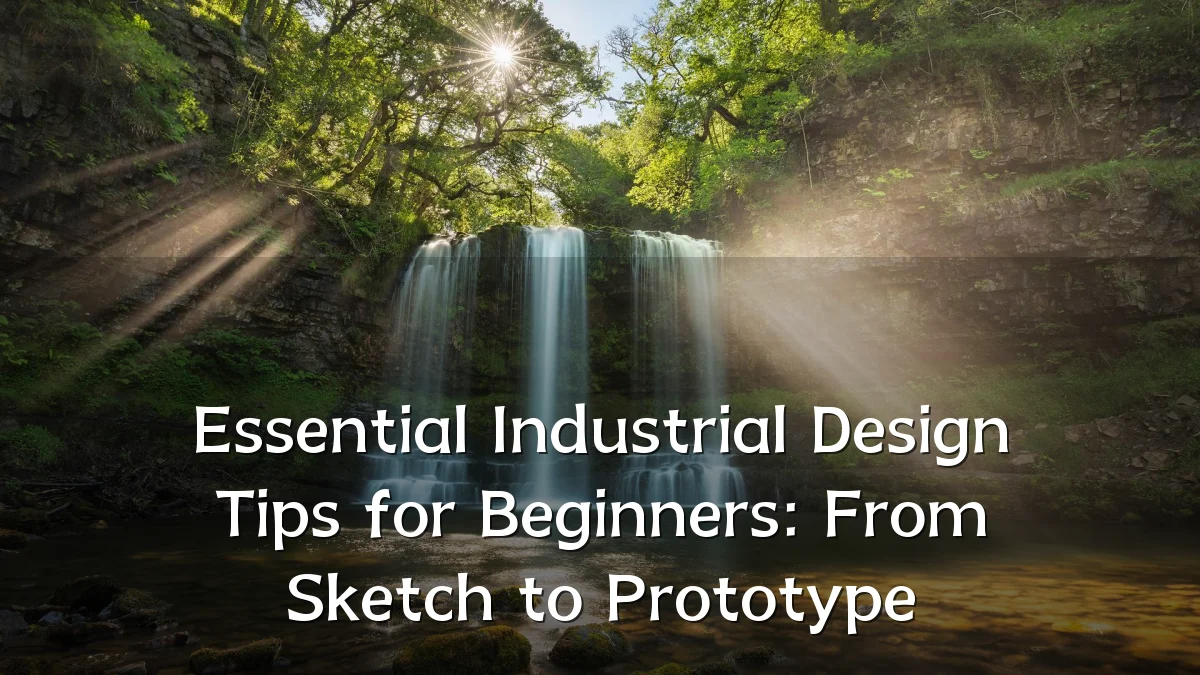 Essential Industrial Design Tips for Beginners: From Sketch to Prototype