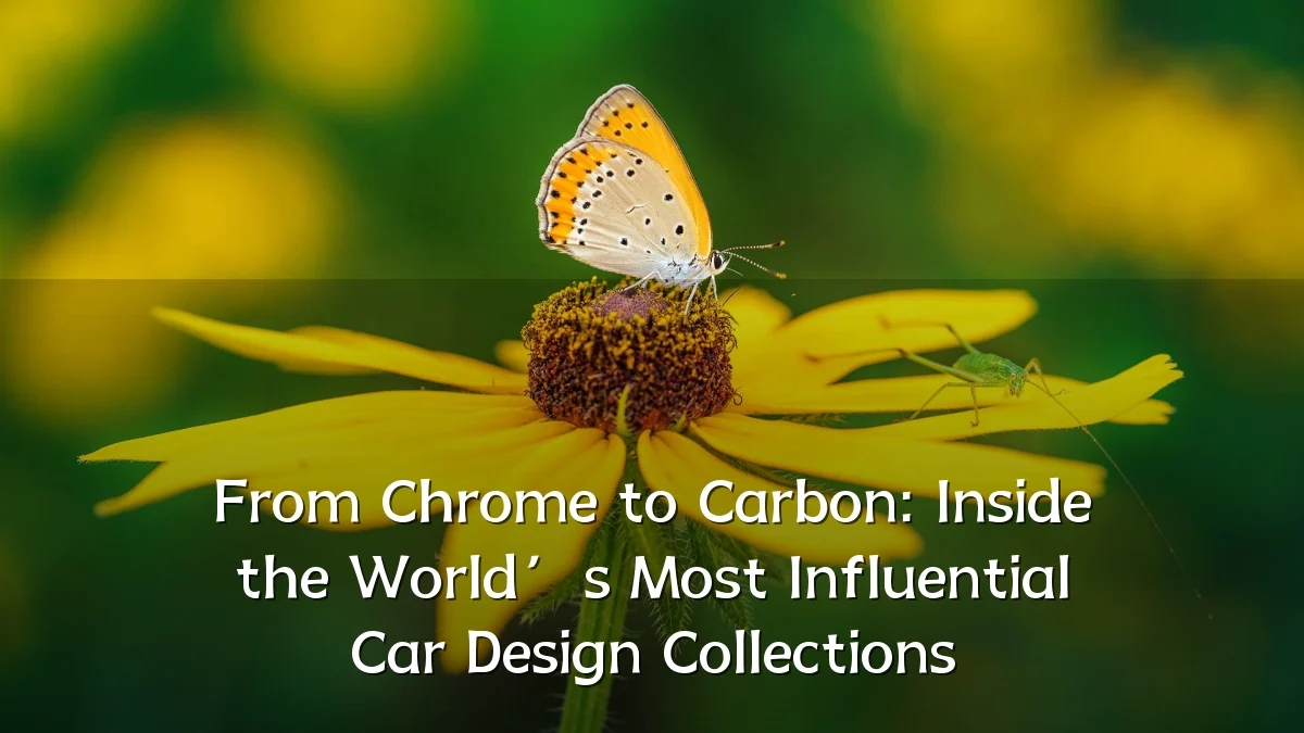 From Chrome to Carbon: Inside the World’s Most Influential Car Design Collections