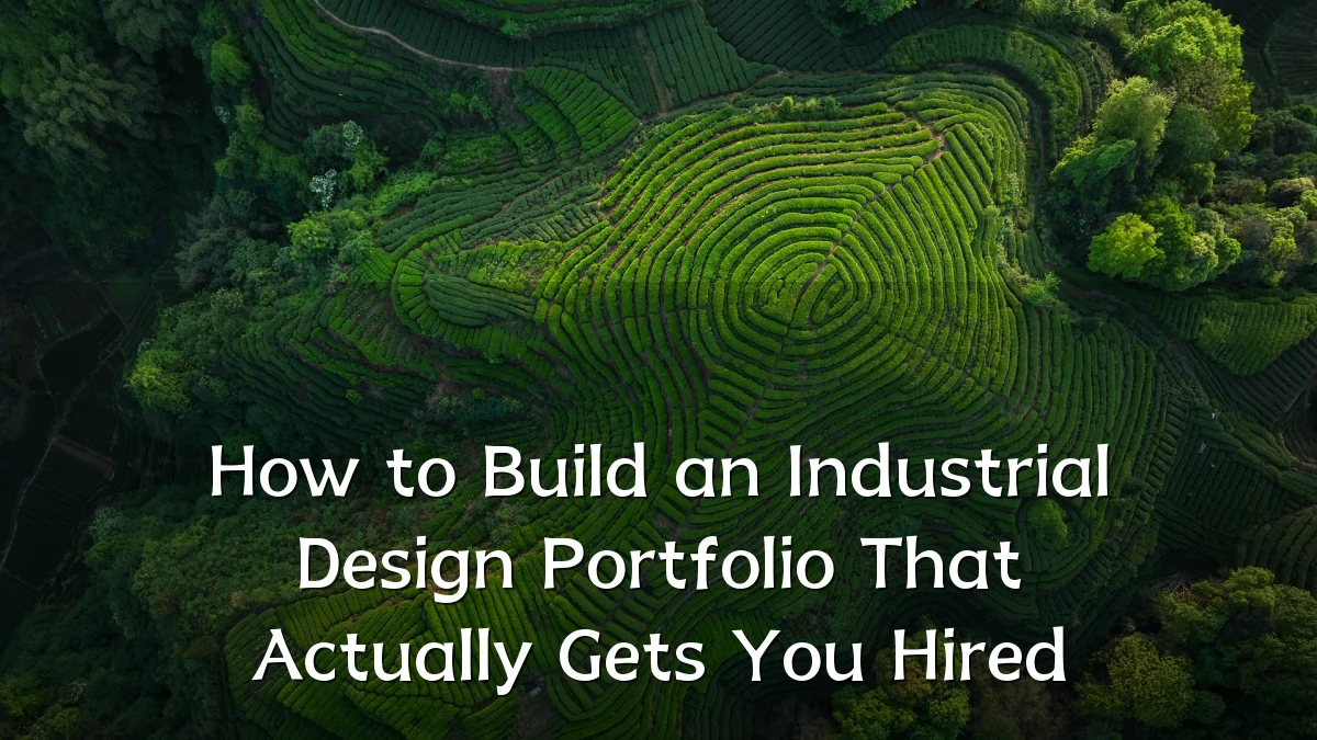 How to Build an Industrial Design Portfolio That Actually Gets You Hired