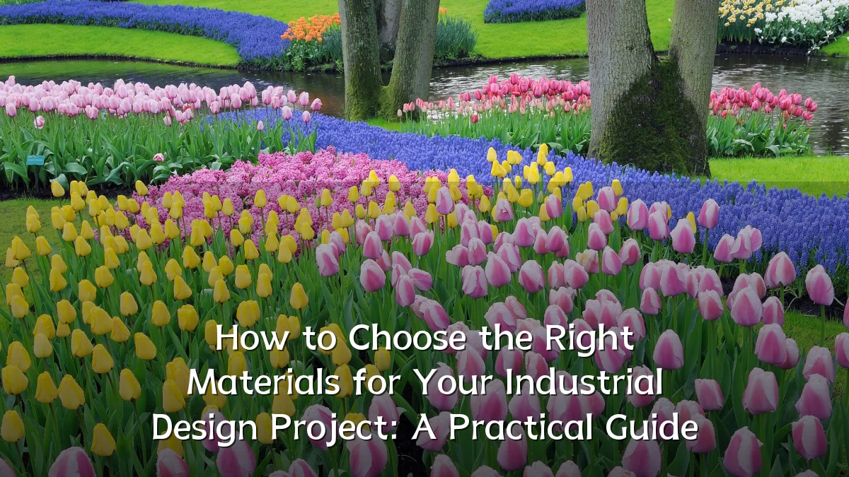 How to Choose the Right Materials for Your Industrial Design Project: A Practical Guide