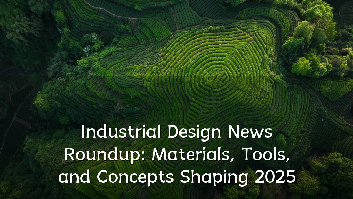 Industrial Design News Roundup: Materials, Tools, and Concepts Shaping 2025