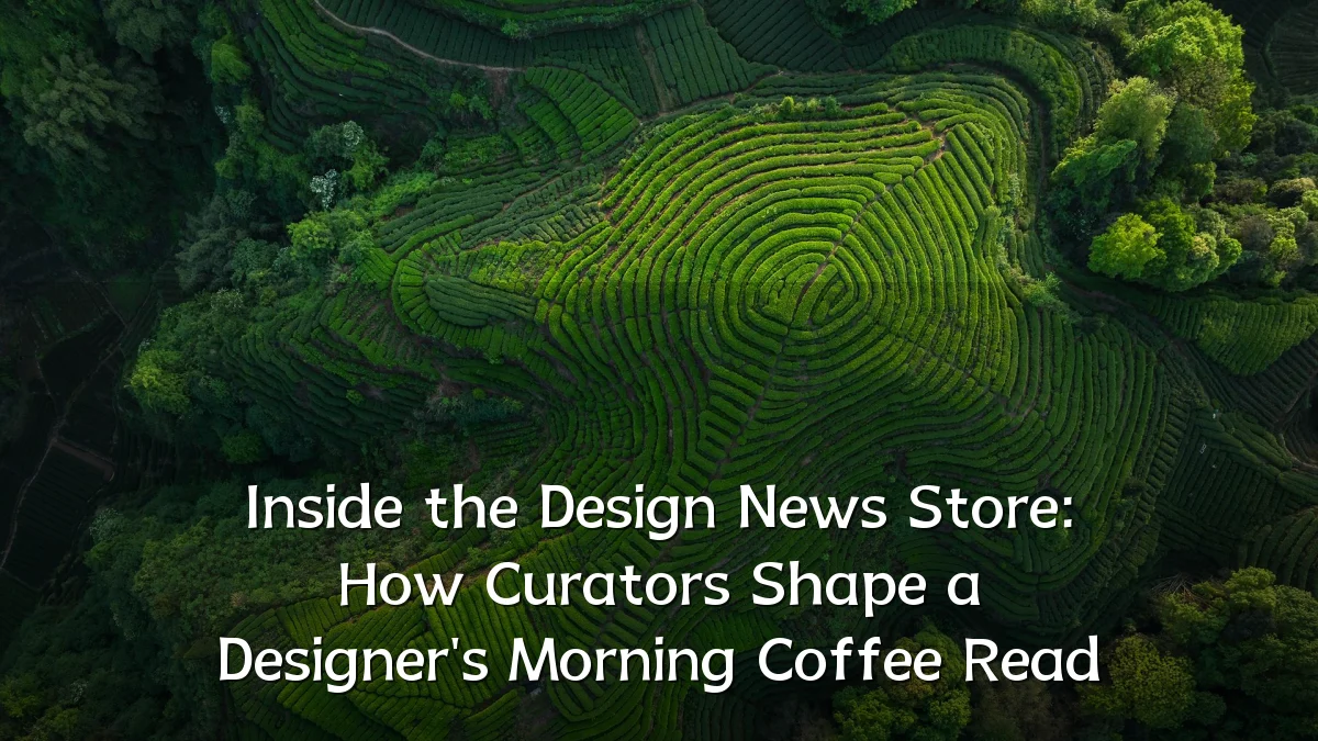 Inside the Design News Store: How Curators Shape a Designer's Morning Coffee Read
