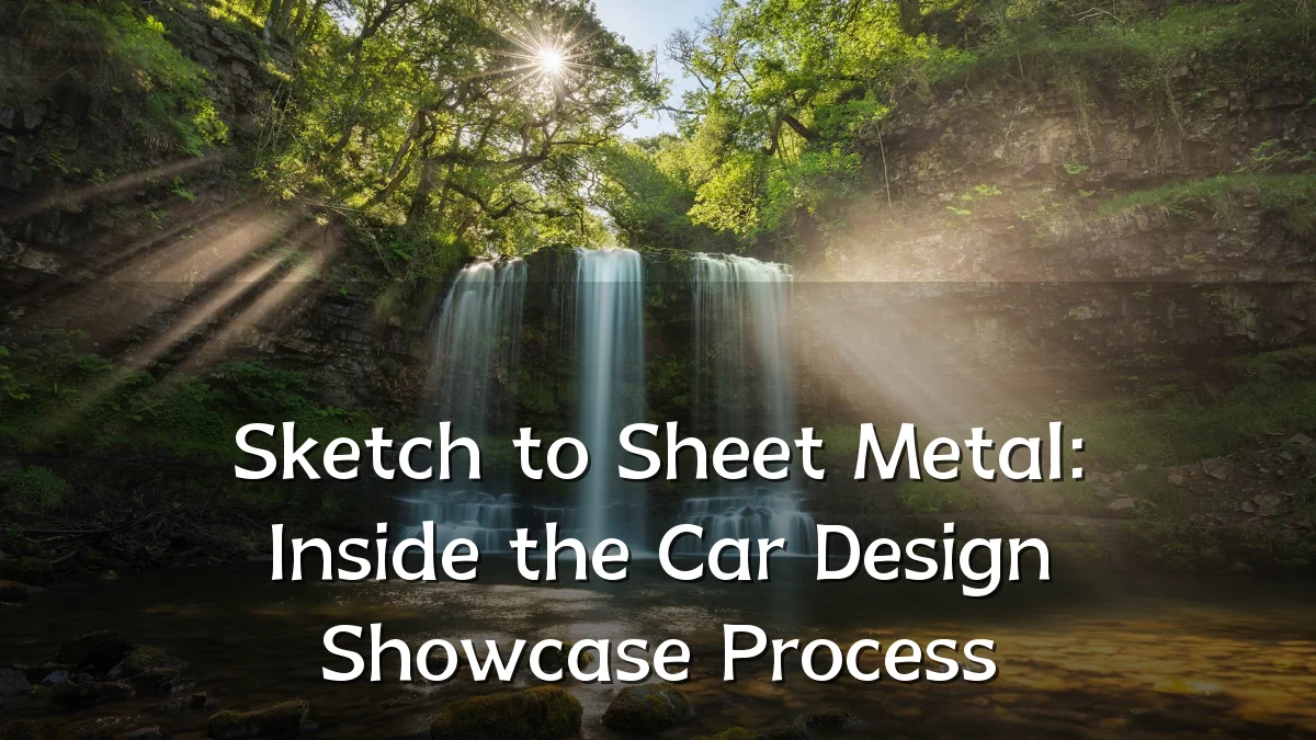 Sketch to Sheet Metal: Inside the Car Design Showcase Process
