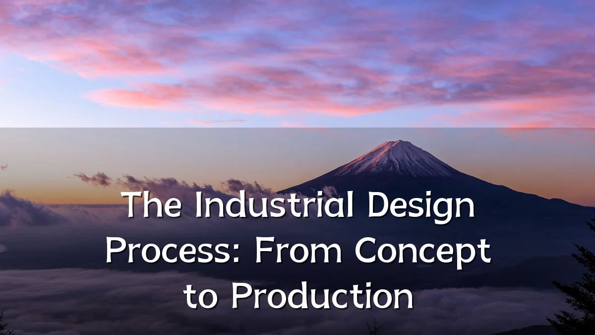 The Industrial Design Process: From Concept to Production
