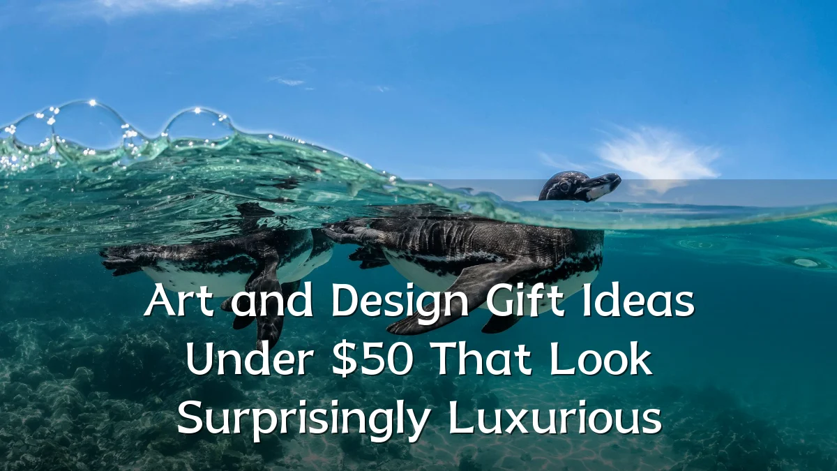 Art and Design Gift Ideas Under $50 That Look Surprisingly Luxurious
