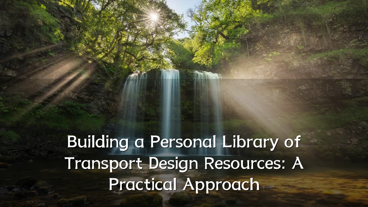 Building a Personal Library of Transport Design Resources: A Practical Approach