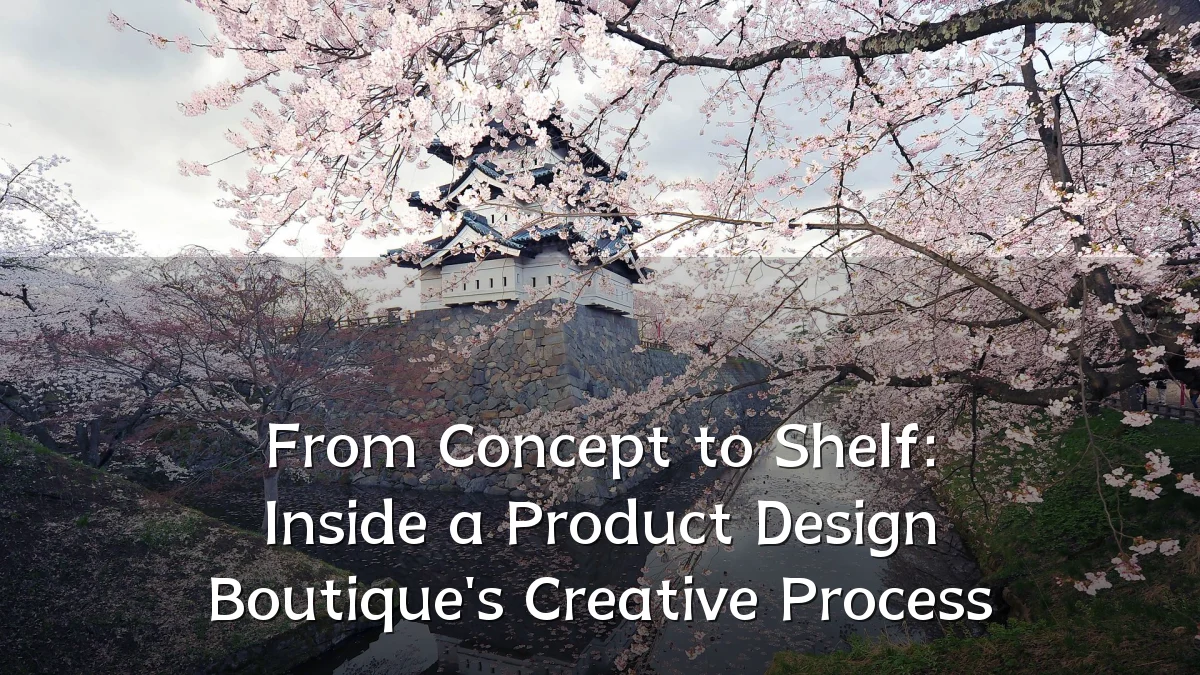 From Concept to Shelf: Inside a Product Design Boutique's Creative Process