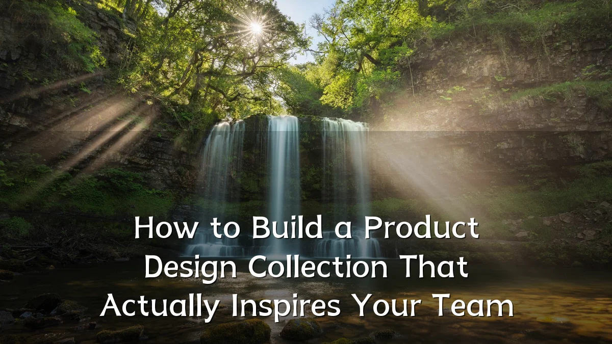 How to Build a Product Design Collection That Actually Inspires Your Team