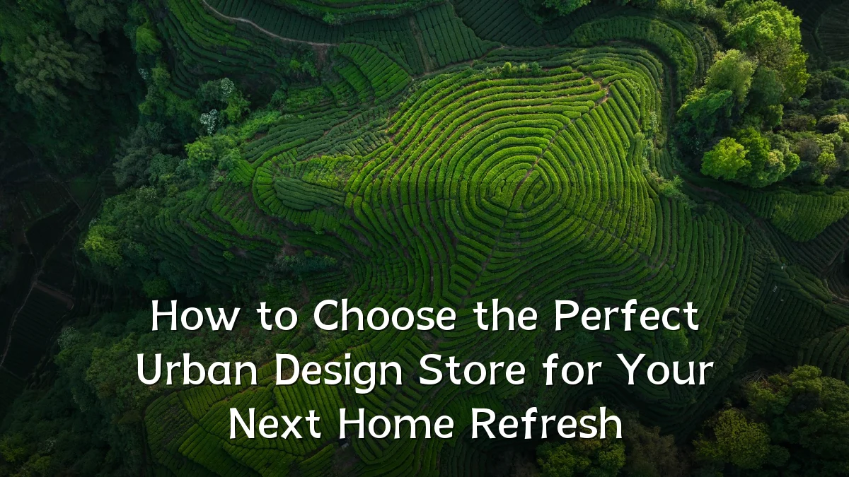 How to Choose the Perfect Urban Design Store for Your Next Home Refresh