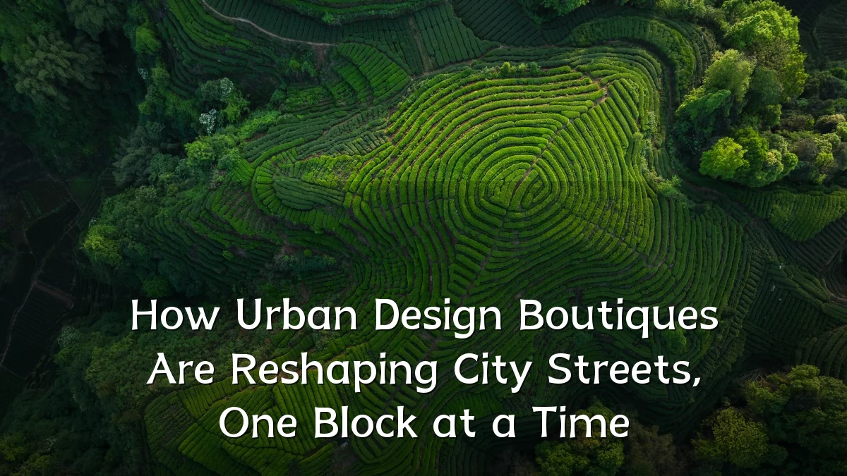 How Urban Design Boutiques Are Reshaping City Streets, One Block at a Time
