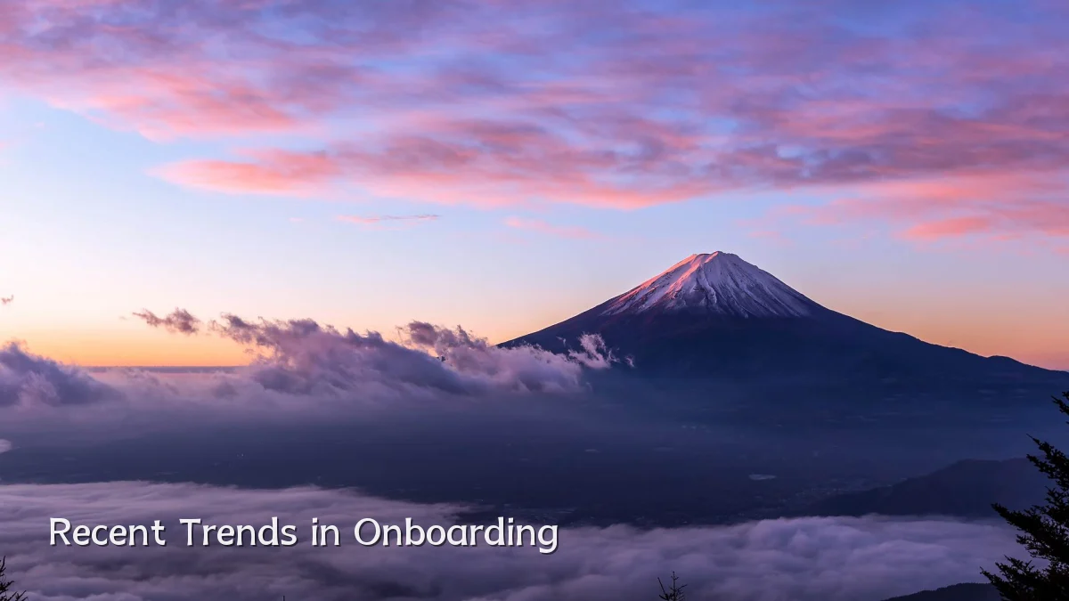 Recent Trends in Onboarding