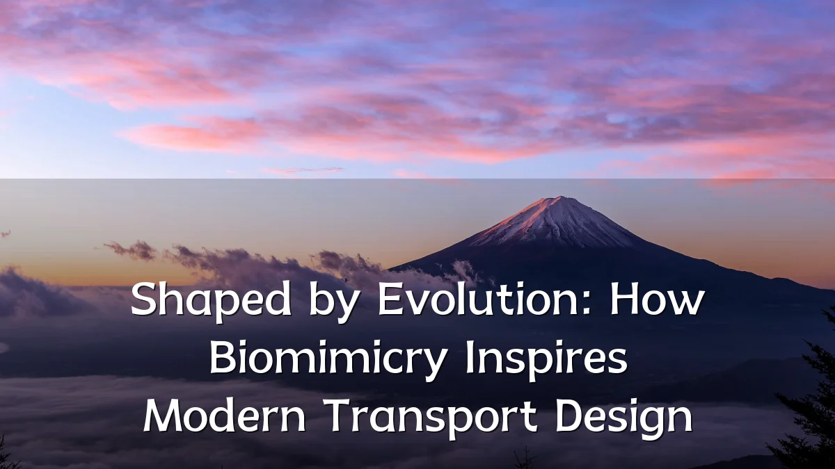 Shaped by Evolution: How Biomimicry Inspires Modern Transport Design