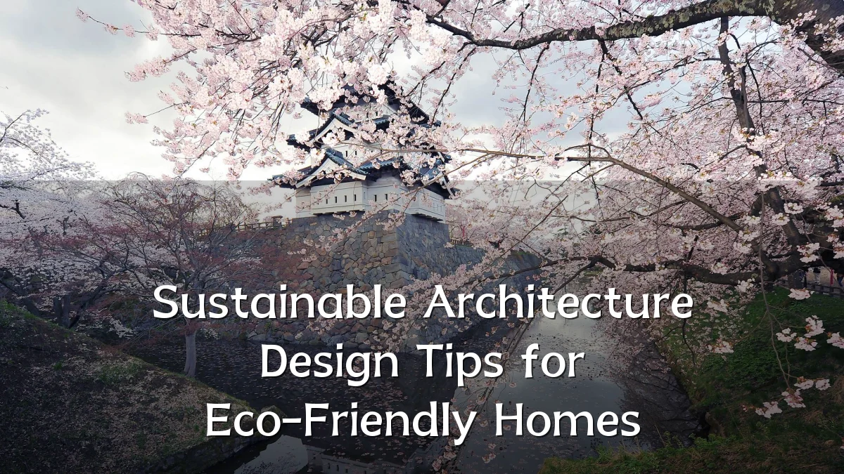 Sustainable Architecture Design Tips for Eco-Friendly Homes