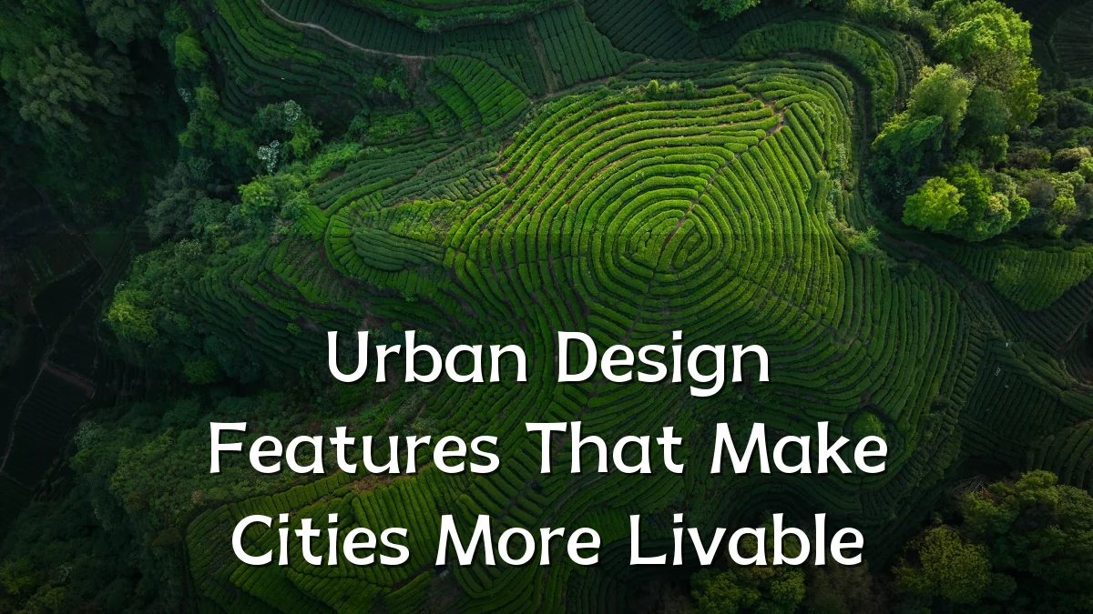 Urban Design Features That Make Cities More Livable